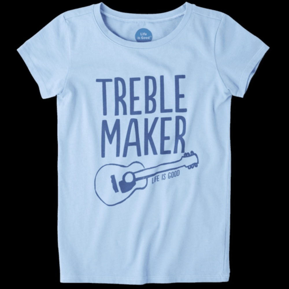 Life is Good Treble Maker Tee NEW - Picture 1 of 3